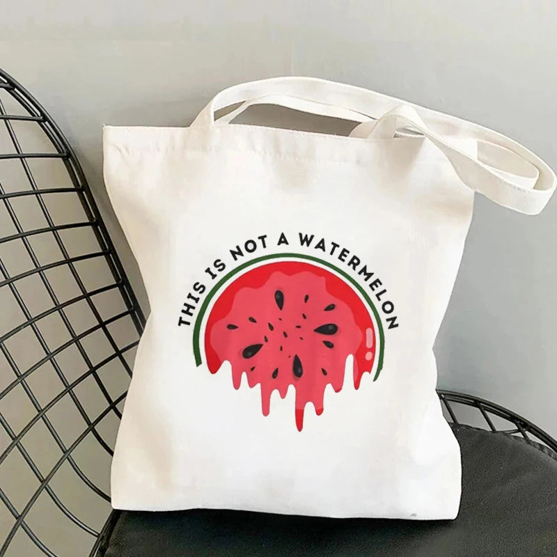 Melonen Stofftasche