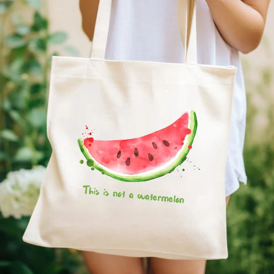 Melonen Stofftasche